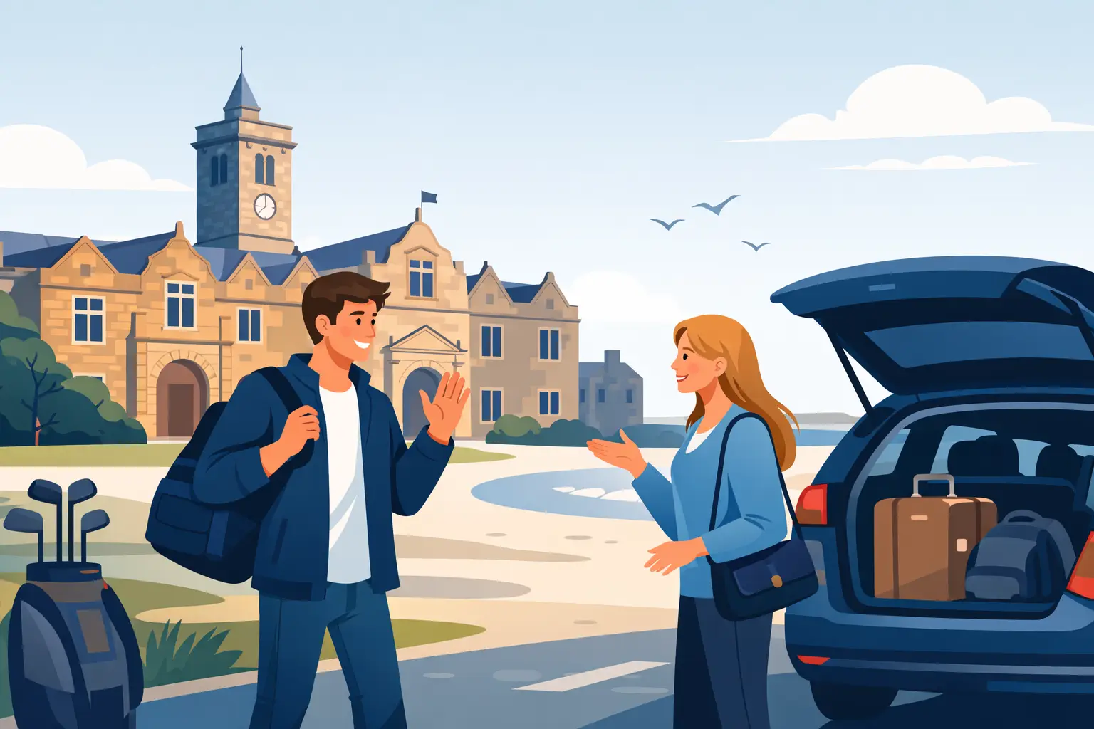University of St Andrews Pickup Made Simple