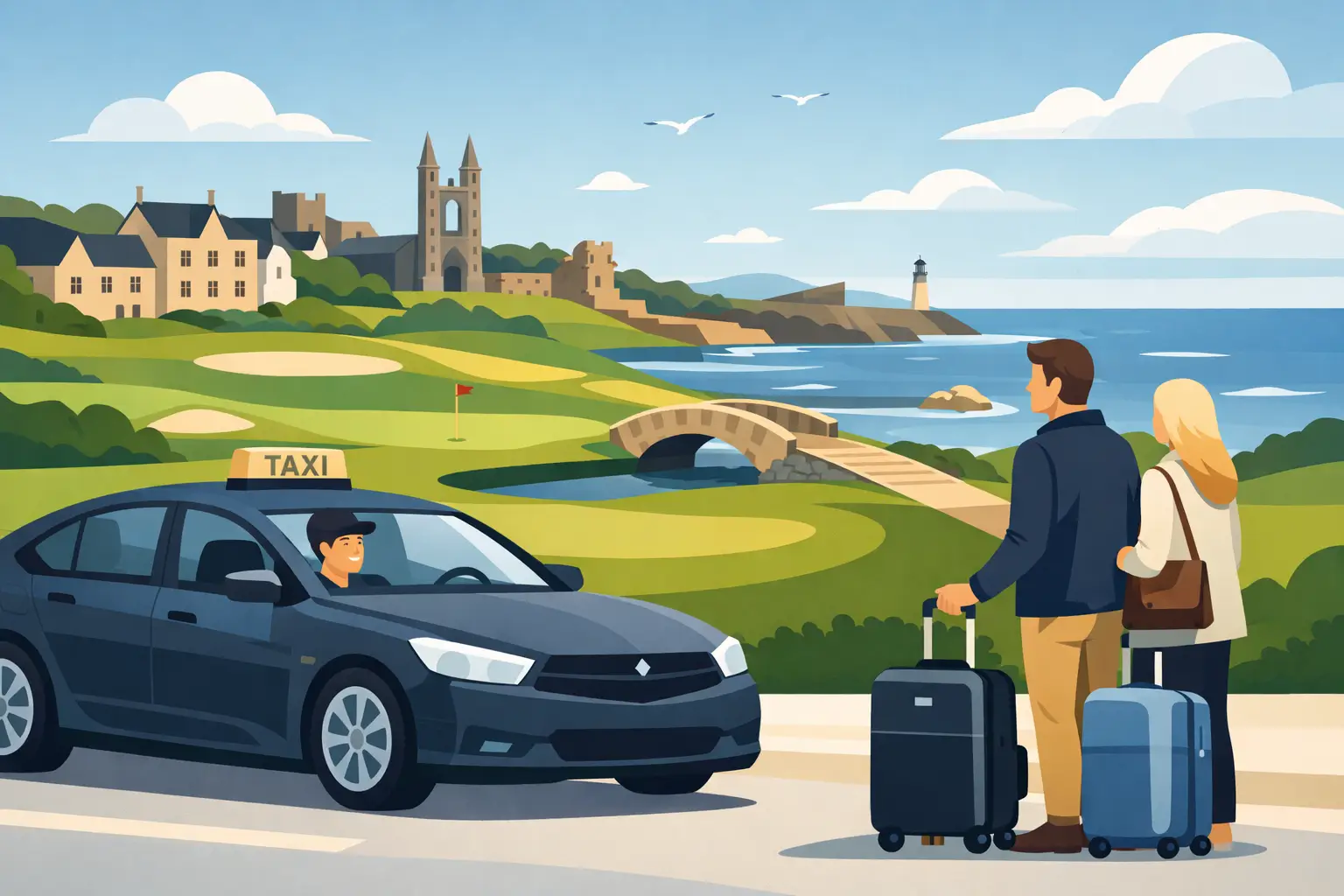 Book Your Next St Andrews Taxi With Us