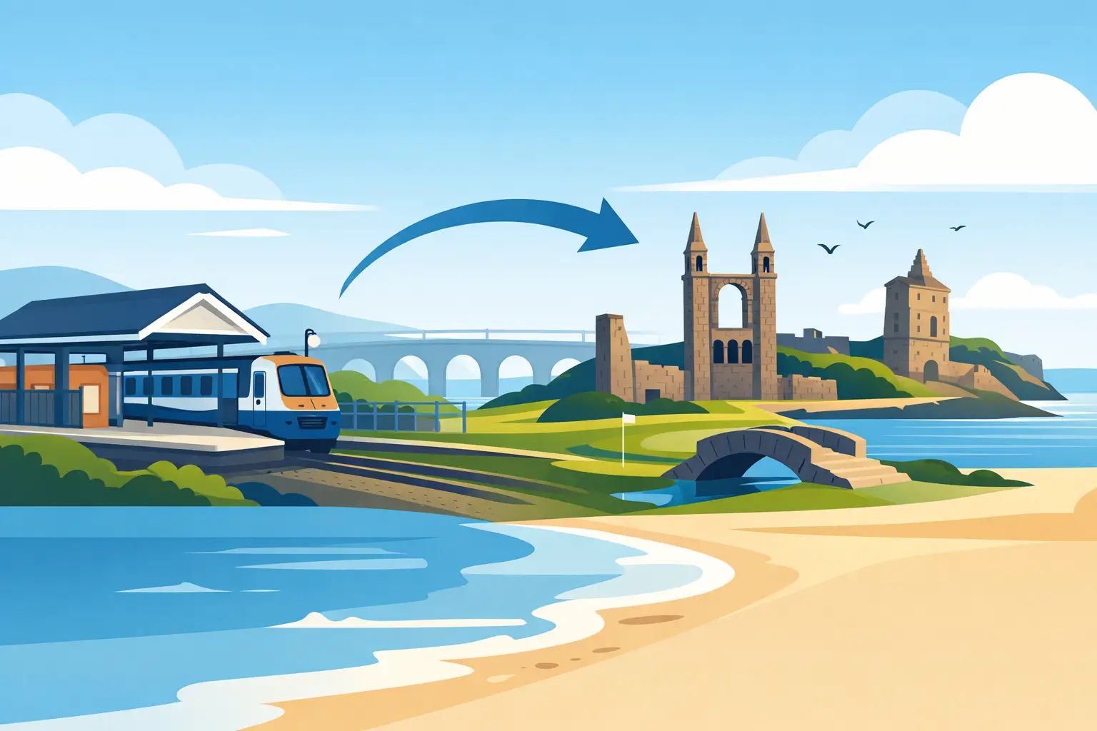 Leuchars Station St Andrews Travel Guide