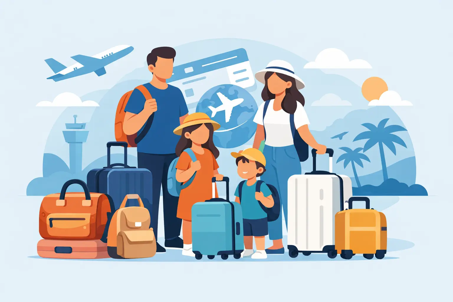 Family Luggage Travel Guide for Easier Trips