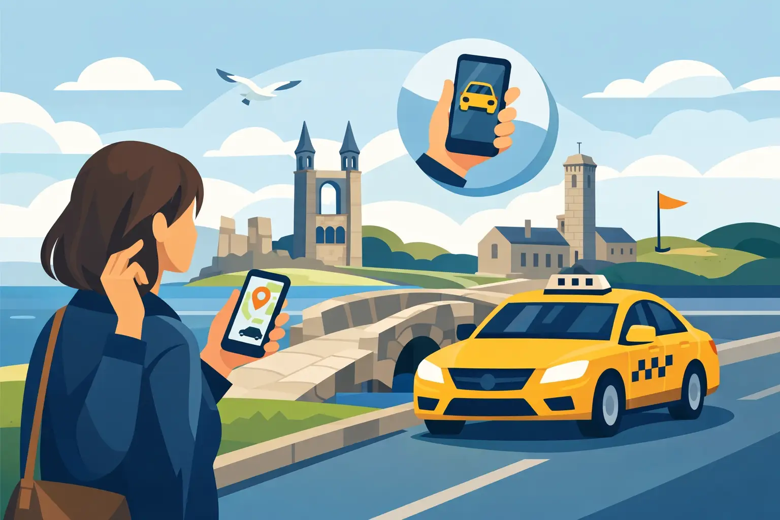 How Do I Call a Taxi in St Andrews