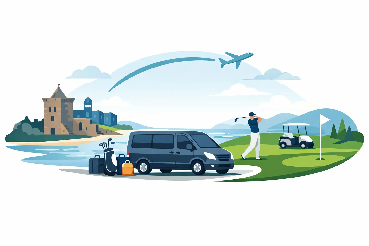 Golf Tours and Course Transfers from St Andrews