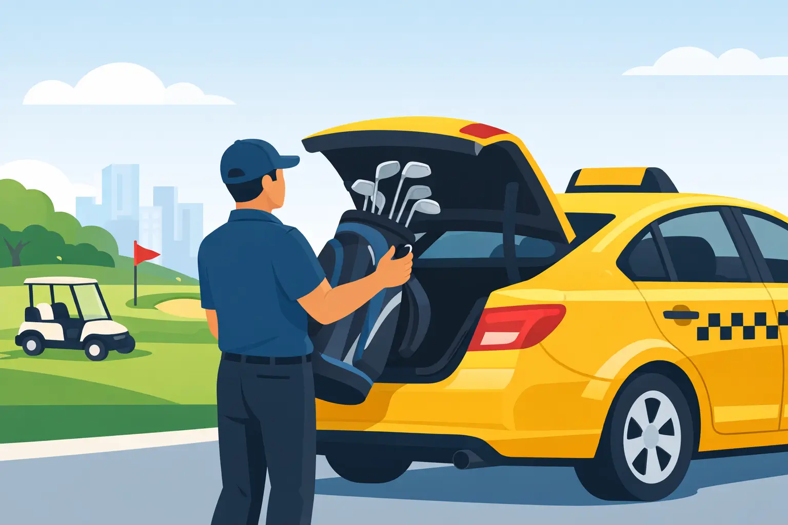 Can Taxis Carry Golf Bags