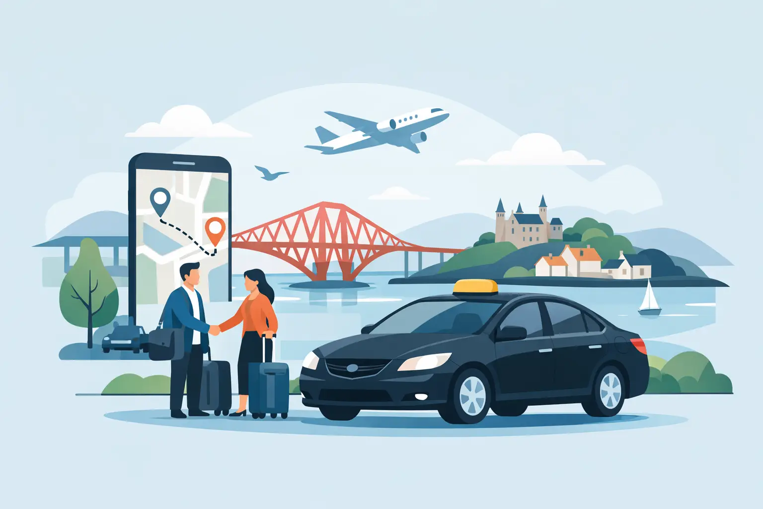 HM Taxis Hassle-Free Travel Solution in Fife