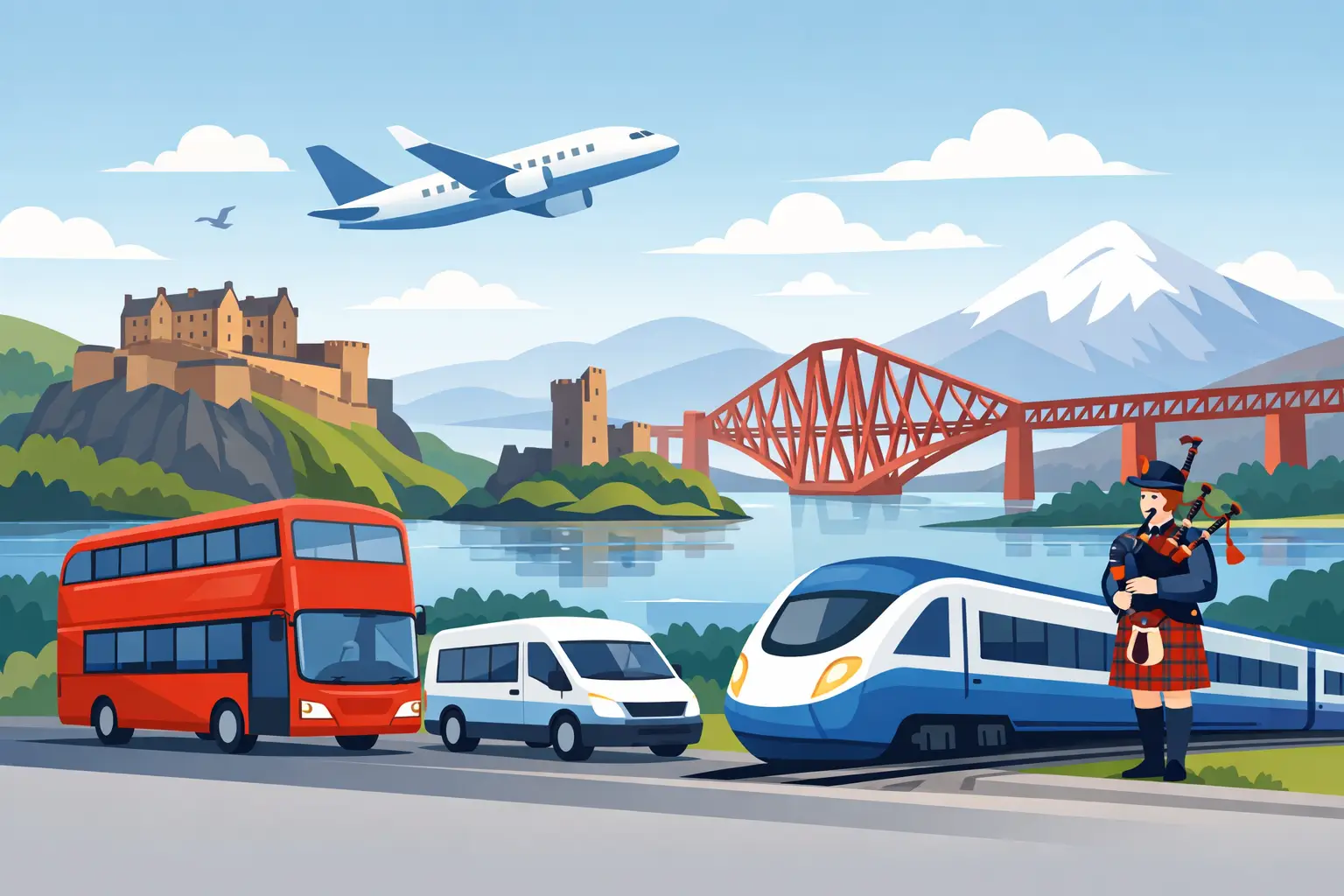 Scotland Sightseeing Transport Guide for Visitors