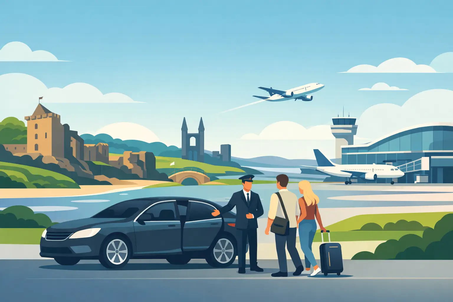 Pre-Book Airport Transfers from St Andrews