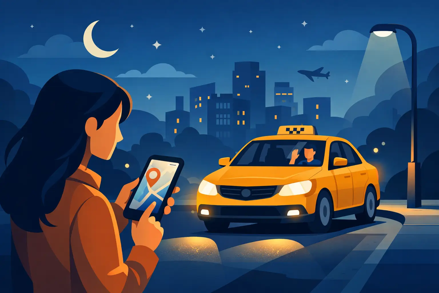 How to Book Reliable Late Night Taxi Rides